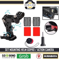 Helmet Mounting SET for Gopro / Action Camera Mount Helmet
