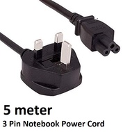 5 Meter Electrical Wire Standard BS-1363-1 IEC-60320-C5 - E647/5M