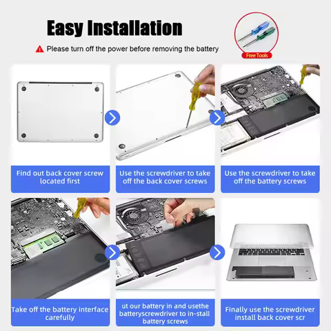 AUSSY A1713 A1322 A1493 A1819 A1417 A1618 A1321 Battery For Macbook Pro 13" A1278 A1502 A1708 A1706 