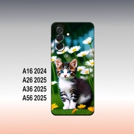 Samsung A16 Softcase A26/ A36/ A56/ A76/ - Flexible Black Silicone Phone Cover Casing