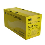 3M No.243J PLUS Masking Tape 24mm x 18M Pack of 50
