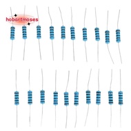 20Pcs 100 Ohm 1% 3W Metal Film Resistor 3 Watts 100R Resistor
