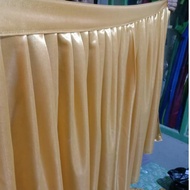 / TABLE DECORATION/ TABLE SKIRT TABLE FRAME TABLE EDGE 65CM HEIGHT X 100CM LENGTH