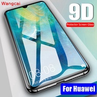 Huawei Mate 30 Y9 Prime 2019 Y7 Pro 2018 P Smart 2017 Y6 9D Tempered Glass Screen Protector Protection Film
