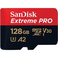 SanDisk Extreme Pro SDXC UHS-I U3 A2 V30 128GB + Adapter, SDSQXCY-128G-GN6MA