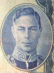 銀票-1941年英屬馬來亞貨幣局英皇佐治六世像及海峽殖民地(Straits Settlements)各州徽壹圓(Silver Dollar)銀票