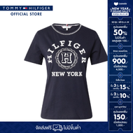 Tommy Hilfiger เสื้อยืด ผู้หญิง รุ่น WW0WW41575 DW5 - สีน้ำเงิน