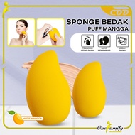 One-k165 Beauty Blender Sponge Powder Puff Mango Fruit Sponge / Makeup Foundation Sponge Mango Beuty