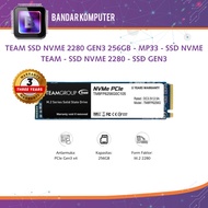 TEAM SSD NVME 2280 GEN3 256GB - MP33 - SSD NVME TEAM - SSD NVME 2280 - SSD GEN3