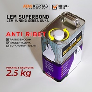 UNGU Purple Superbond Glue 2.5kg - HPL Yellow Glue - HPL Glue - PVS Sheet Glue - Multipurpose Yellow