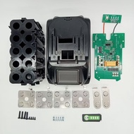 Suitable for Makita Makita 18V21700 Ten-Core Lithium Battery Cover with Protective Board with Light 