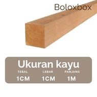 1x1cm quality wood trim Teak wood trim Civil servant model