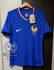 New!! เสื้อฟุตบอลทีมชาติ ฝรั่งเศษ Home เหย้า ยูโร 2024 [ PLAYER ] เกรดนักเตะ สีน้ำเงิน ตรงปกเหมือนต้นฉบับ กล้ารับประกันคุณภาพสินค้า