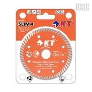 (KT-J011-SLIM4) SLIM-4 4-Inch Diamond Blade (Thin 1.2mm) Tile/Marble