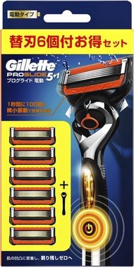 Gillette ProGlide 電動刮鬍刀 主機1入＋替換刀片6入