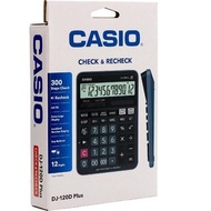 Casio Calculator DJ-120D (Plus) .check & recheck
