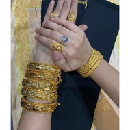 Dubai bracelet / Women's bracelet Dubai opening bracelet 1/ 2 inch gold Dubai bracelet