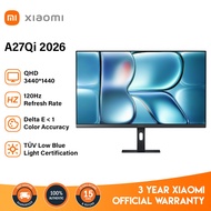 【3 Year Warranty】Xiaomi 2K Monitor A27Qi 2026 27-inch IPS Display 120Hz Refresh Rate
