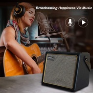 Coolmusic BP Mini Acoustic Electric Guitar Amplifier Speaker Portable Compact Combo Rechargeable Bass Amp + Treble Reverb Chorus