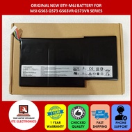 ORIGINAL NEW BTY-M6J MSI GS63 GS73 GS63VR GS73VR SERIES BATTERY