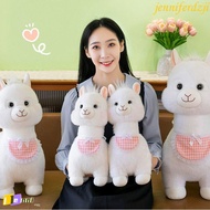 JENNIFERDZJI Alpaca Plush Toy, Paddle Alpaca Sleeping Pillow Sheep Plush Doll, Alpaca Llama Doll Plu