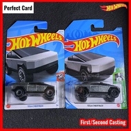 Hot Wheels Tesla Cybertruck 2021 First Editions Kereta Tesla Car Toys Diecast Hotwheels Truck Zamac 