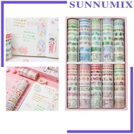 [SUNNIMIX] 100 Rolls Washi Tape Sticker Paper Masking Decorative Tape