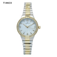 Timex Viewpoint Two Tone Plated Alloy Analog Watch For Women TCC3D85800 CLASSICS