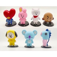 Bts Bt21 Action Figure Toy/Cake Topper/Bts Bt21 Character Cake Decoration