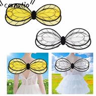 CARNATIOGV Bee Wings, Lightweight Black Yellow Fairy Wings, Fairy Costume Bee Costume Wings Cosplay 