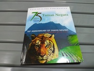 Coin card rm1 75th Anniversary of Taman Negara 2014 commemorative nordic gold unc bu syiling peringa