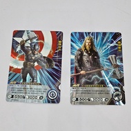 [OFFICIAL Kayou] Marvel Avengers Collection Card Original Kayou SUPER HIT MR Full Holo | Captain America Thor