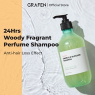 [GRAFEN] Emerald Blossom Perfume Shampoo 500ml [Long Last Sweet Apple Fragrance, 100% Natural Ingredients]