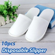 Disposable Slipper Non-Woven Plush Slipper Travel Hotel Beauty SPA Non-Slip Room Slipper Indoor Shoe