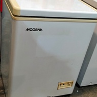 Chest Freezer Box MODENA MD 10 W, 100 Liter, 123 Watt, SECOND, Bandung