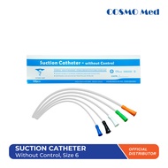 Cosmo Med Suction Catheter w/o Control - Sterile (50pcs / Box)
