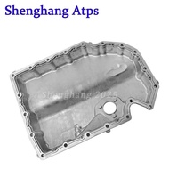 Aluminum Engine Oil Pan For Seat Alhambra Ateca Leon Tarraco 2016-23 1.8L 2.0L 06K103600R 06K103600D