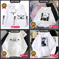 Collection Hoodie Printed ANIME Jutsu KAISEN - Tokyo Revengers Valhalla - My Hero Academia With Many HOT Models