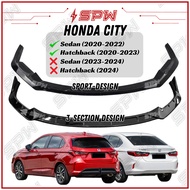 Honda City Sedan / Hatchback (2020-2022) Front Lip Front Bumper Lip Diffuser Splitter GN2 GN3 GN5 GN