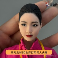 Popular1/6 1/12 1/18McDonald's female soldier head sculpture finished product Tbl Action figure sold