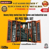 85 PCS TOOL SET W/ METAL BOX -CT128502 / G-10359