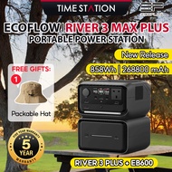 Ecoflow River 3 Max Plus Portable Power Station Power supply Generator Portable Solar Battery Powerb
