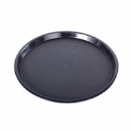 1pcs 14-inch Round Waitress/Waiter Tray Serving Tray Beverage Tray Food Tray Dinner Tray Cafeteria T