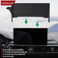 HOTWIND Car Central Control Fixed Phone Brackets Navigation Screen Holder Mount For Audi Audi A4L//A