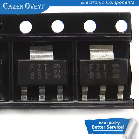 10pcs/lot FZT605TA FZT651TA FZT653TA FZT751TA FZT968TA FZT605 FZT651 FZT653 FZT751 FZT968 SOT-223 In