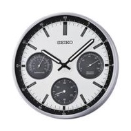นาฬิกาแขวน SEIKO CLOCKS QXA823S 12.9 นิ้ว สีเงิน (1273186)