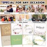 [xianyuan] Wedding Guest Book Guest Sign In Book Guestbook For Reception, Engagement, Anniversary Ke