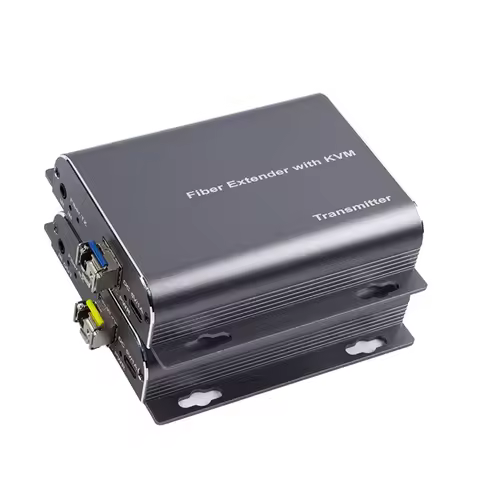 20Km HDMI KVM Extender over LC Fiber Optical Cable 11080P HDMI Fiber USB KVM Transceiver Video Exten