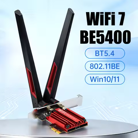 FENVI WiFi 7 BE5400 BT5.4 PCIE WiFi Adapter MT7925 802.11BE 6Ghz/5Ghz/2.4Ghz Wireless Network Card E