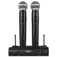 WEISRE PGX 58 Professional UHF Dual Wireless Microphone System for Karaoke KTV